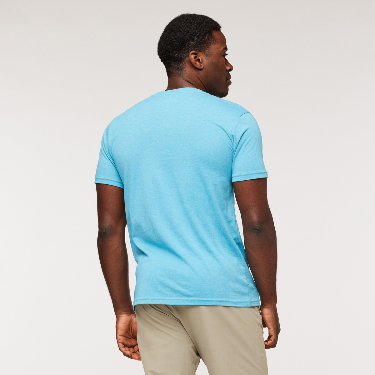 Cotopaxi Vibe Organic T-Shirt - Men's, Poolside, Model Jeremy