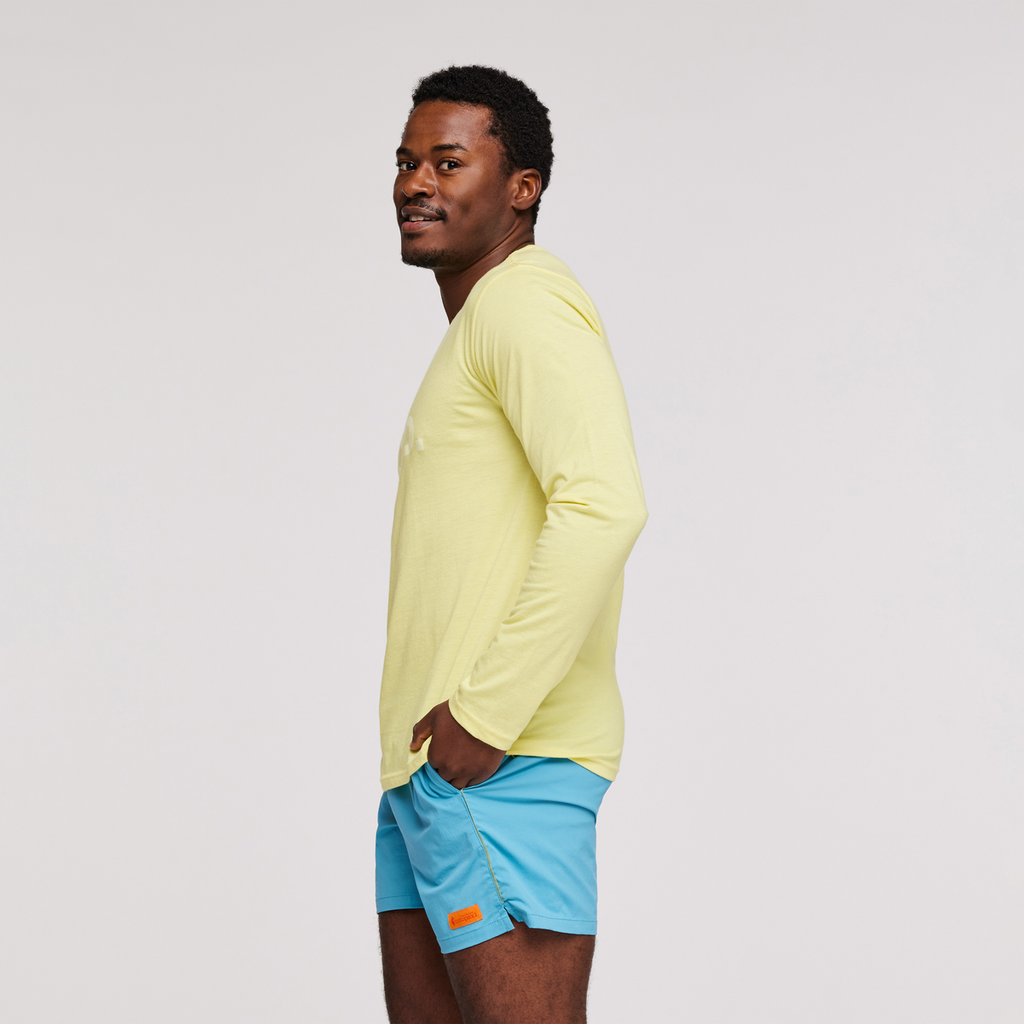 Do Good Long-Sleeve T-Shirt - Men's, Lemonade, Model Jeremy