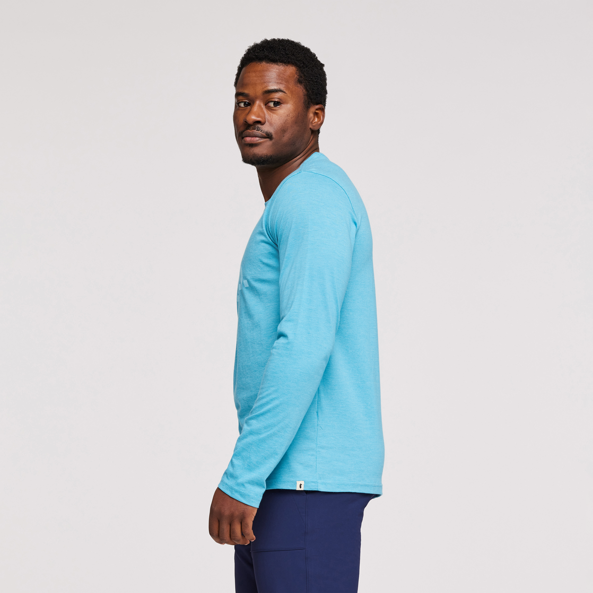 Do Good Long-Sleeve T-Shirt - Men's, Poolside, Model Jeremy