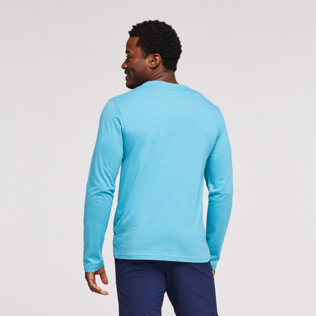 Do Good Long-Sleeve T-Shirt - Men's, Poolside, Model Jeremy