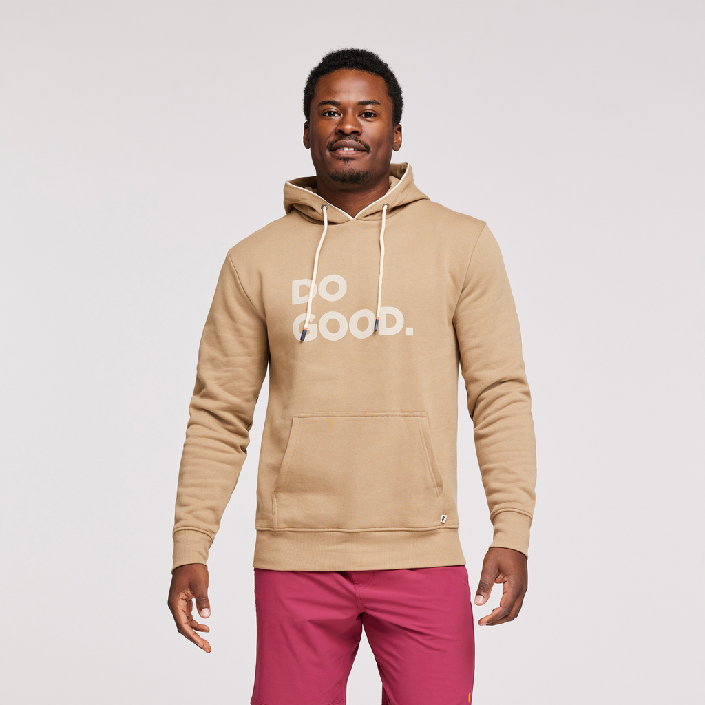 Do Good Hoodie - Men's, Desert, Model Jeremy