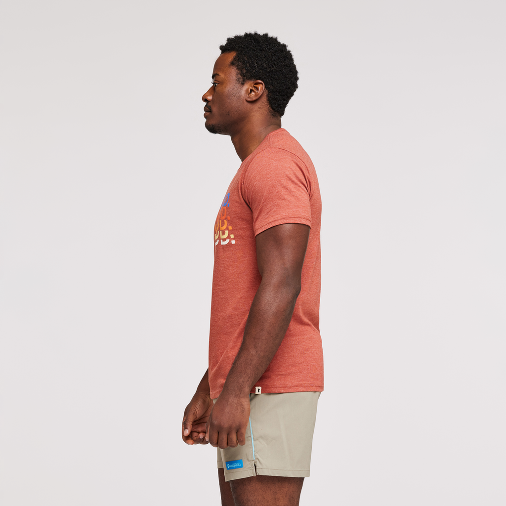 Do Good Repeat T-Shirt - Men's, Spice, Model Jeremy