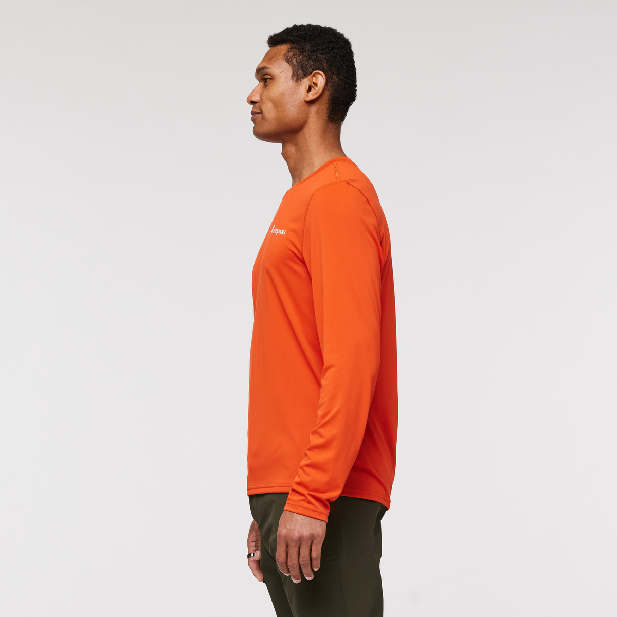 Fino Long-Sleeve Tech Tee - Men's, Canyon, Model Jason