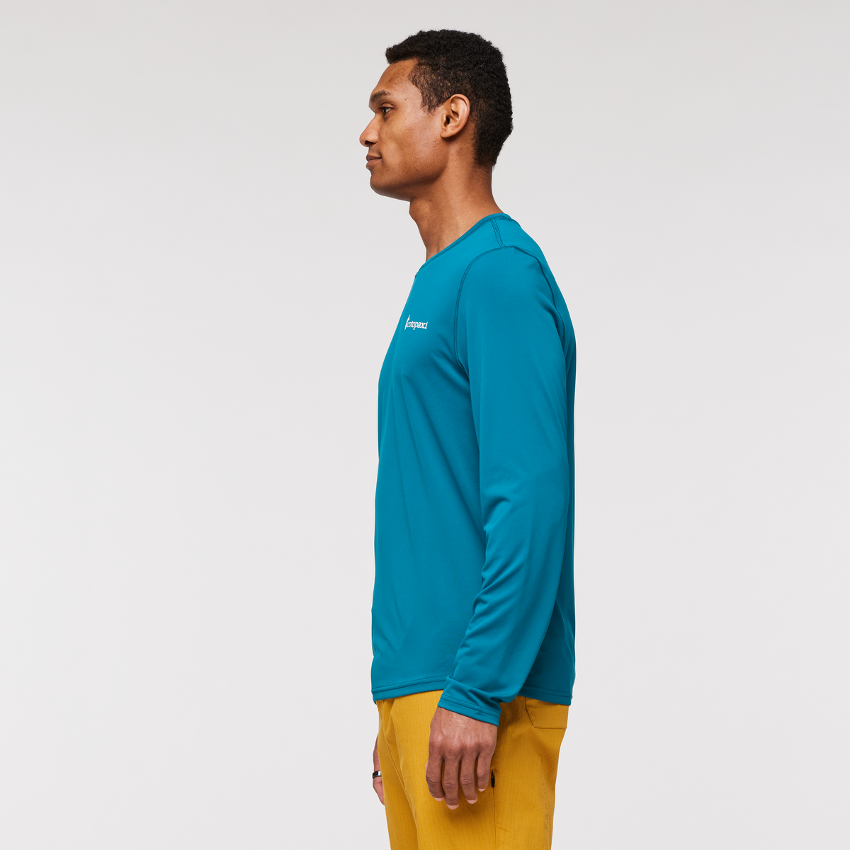 Fino Long-Sleeve Tech Tee - Men's, Gulf, Model Jason