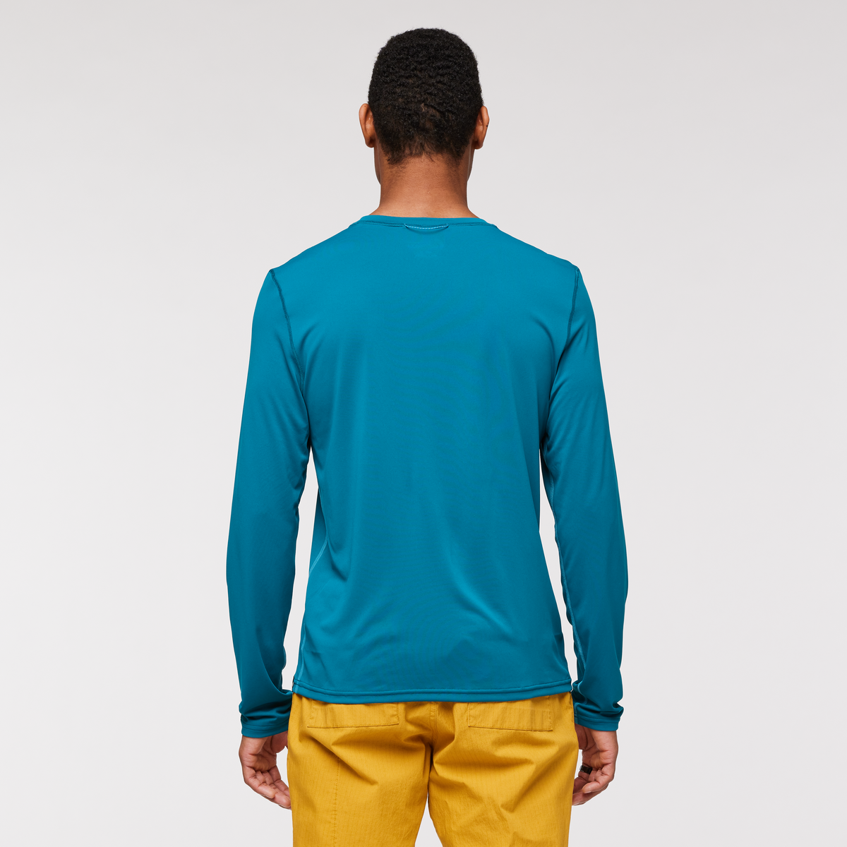 Fino Long-Sleeve Tech Tee - Men's, Gulf, Model Jason