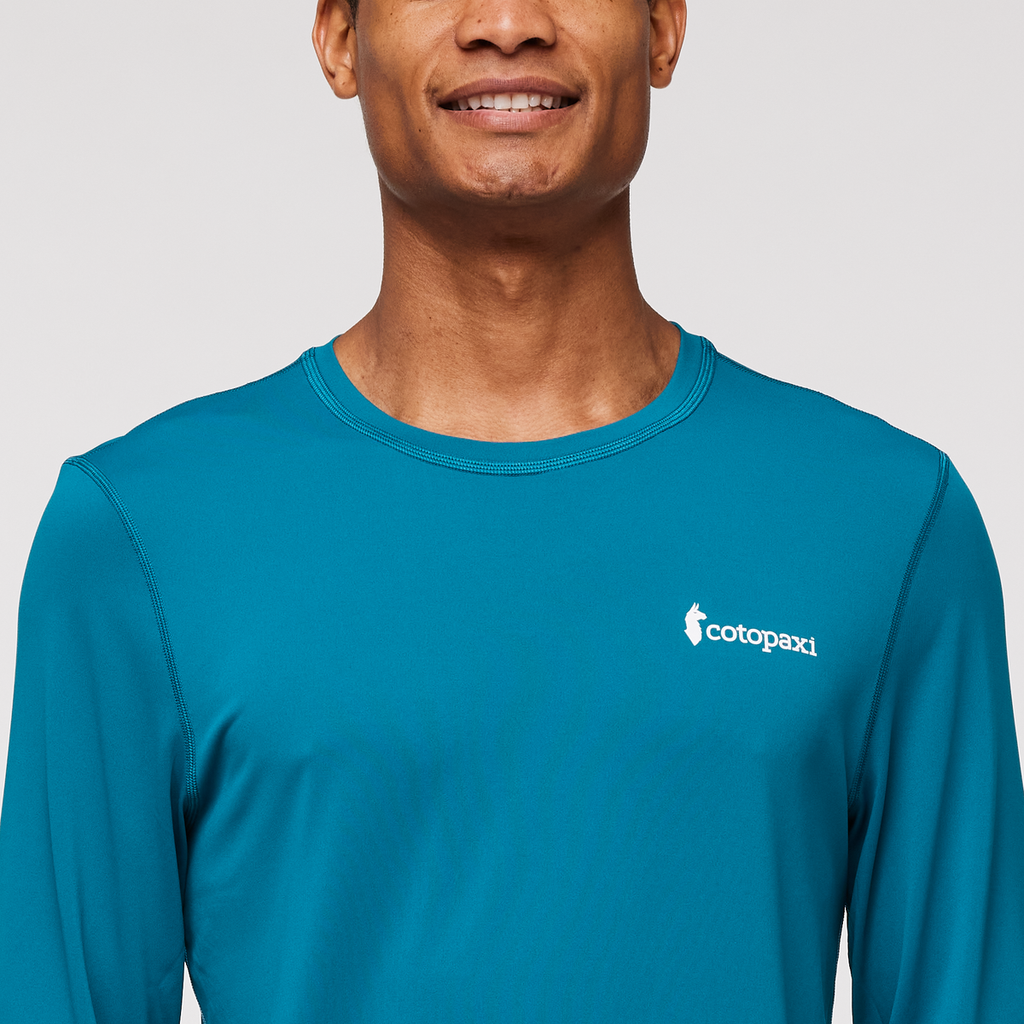 Fino Long-Sleeve Tech Tee - Men's, Gulf, Model James
