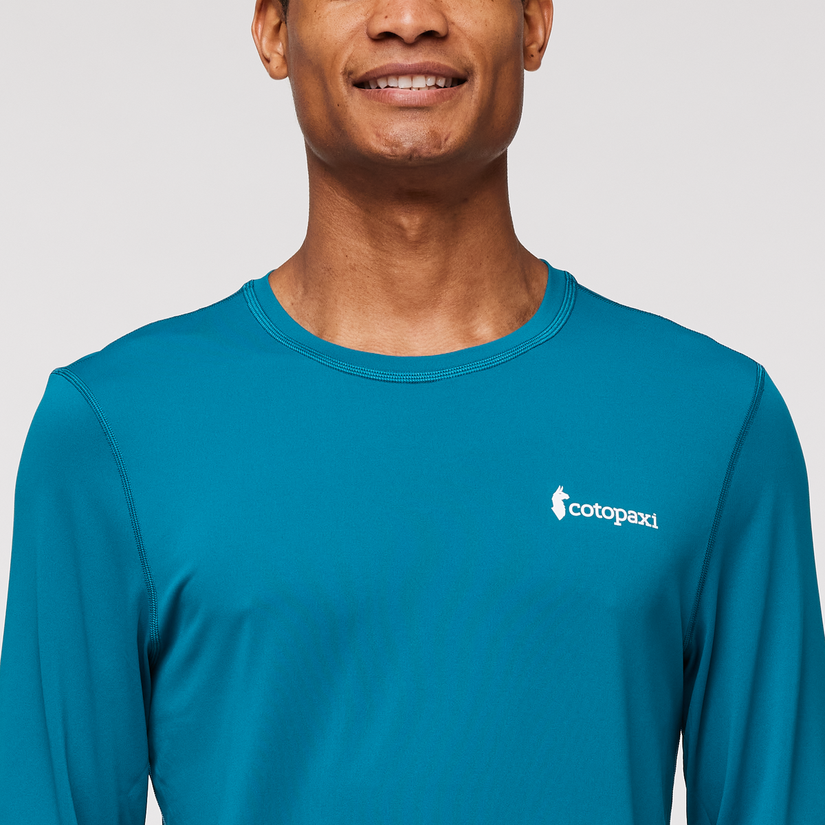 Fino Long-Sleeve Tech Tee - Men's, Gulf, Model James