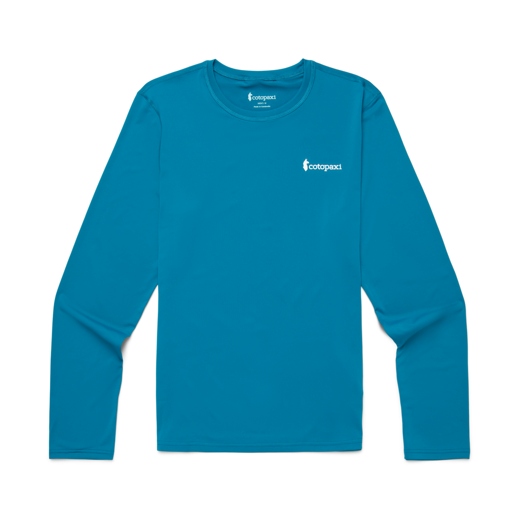 Fino Long-Sleeve Tech Tee - Men's, Gulf, Detail