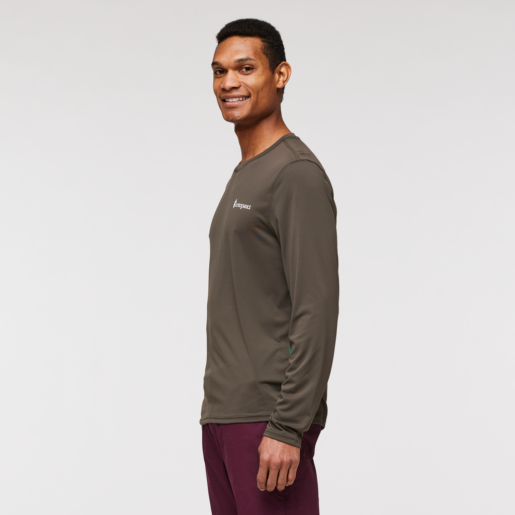 Fino Long-Sleeve Tech Tee - Men's, Iron, Model James