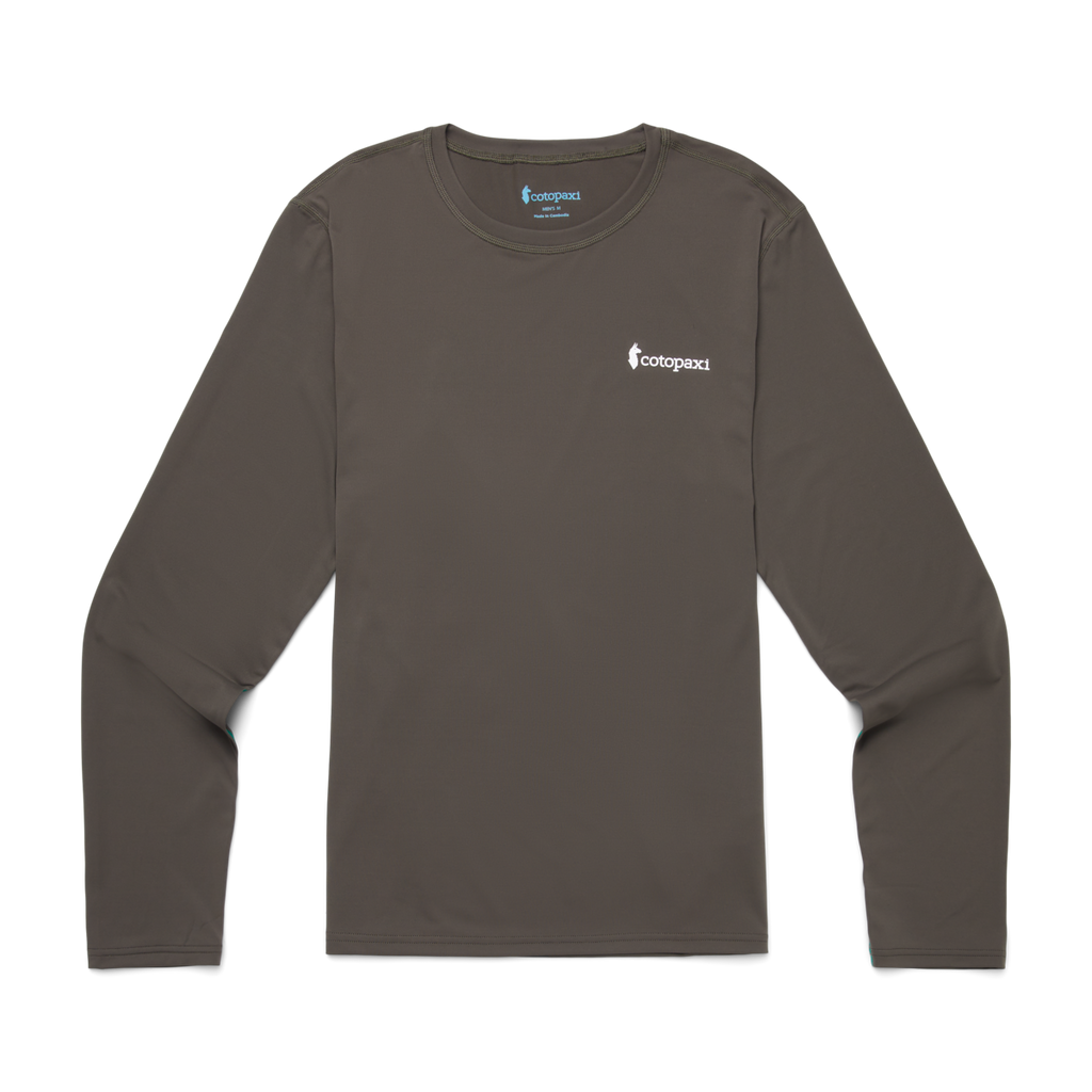 Fino Long-Sleeve Tech Tee - Men's, Iron, Detail