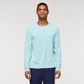Fino Long-Sleeve Tech Tee - Men's, Sea Glass, Model James