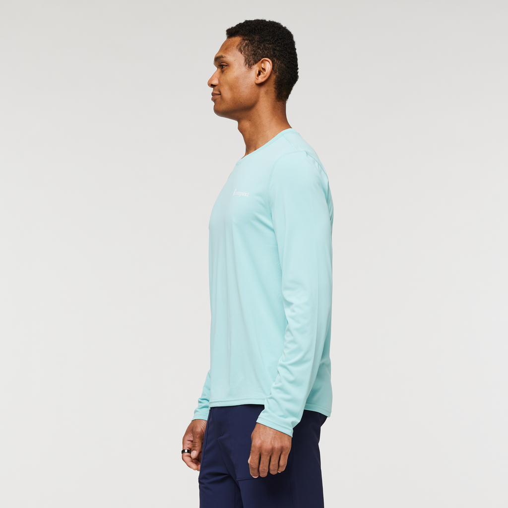 Fino Long-Sleeve Tech Tee - Men's, Sea Glass, Model James