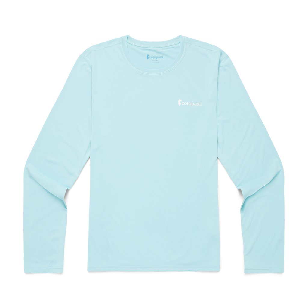 Fino Long-Sleeve Tech Tee - Men's, Sea Glass, Detail