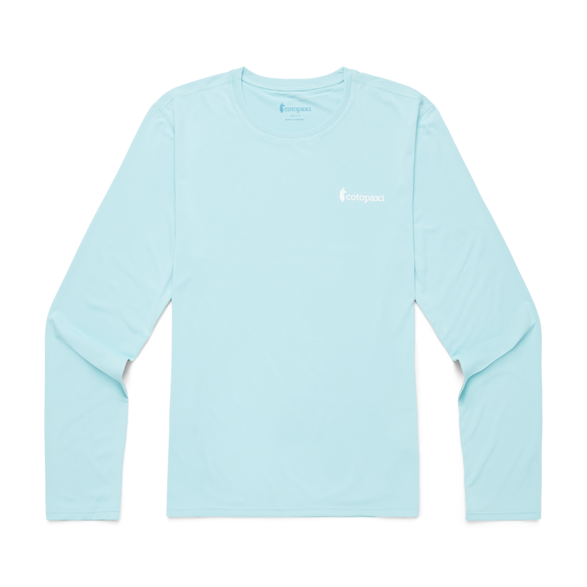Fino Long-Sleeve Tech Tee - Men's, Sea Glass, Detail
