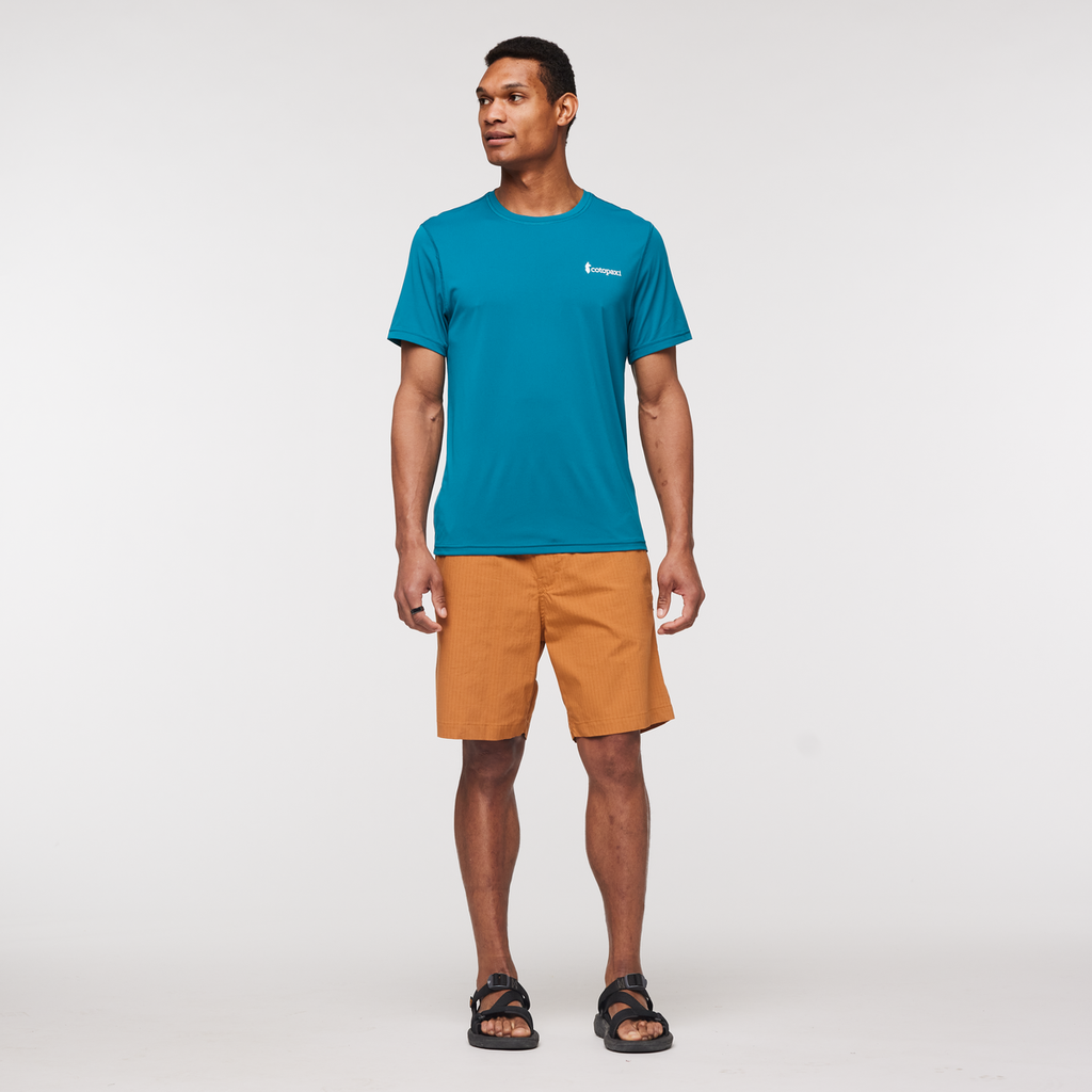 Fino Tech Tee - Men's, Gulf, Model Jason