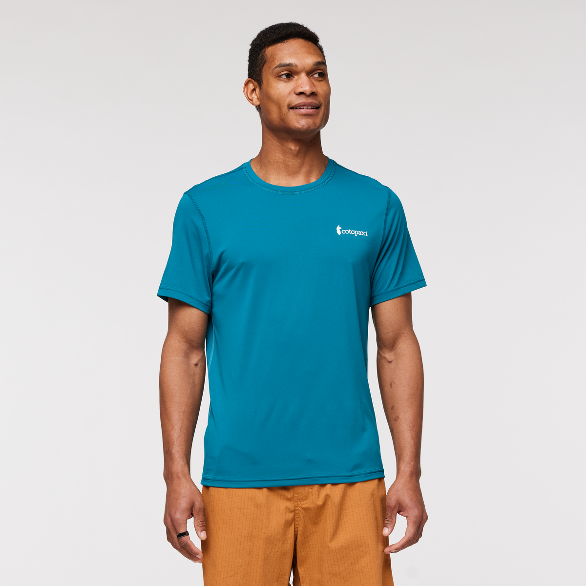 Fino Tech Tee - Men's, Gulf, Model Jason
