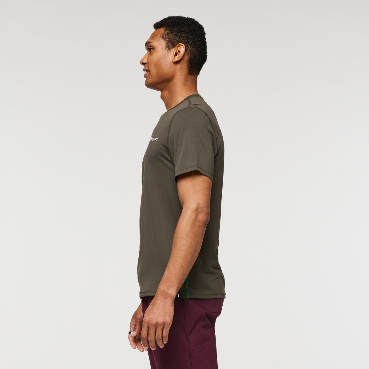 Fino Tech Tee - Men's, Iron, Model Jason