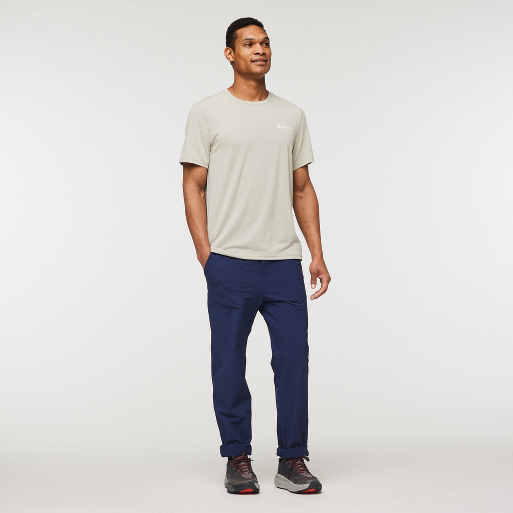 Fino Tech Tee - Men's, Pebble, Model Jason