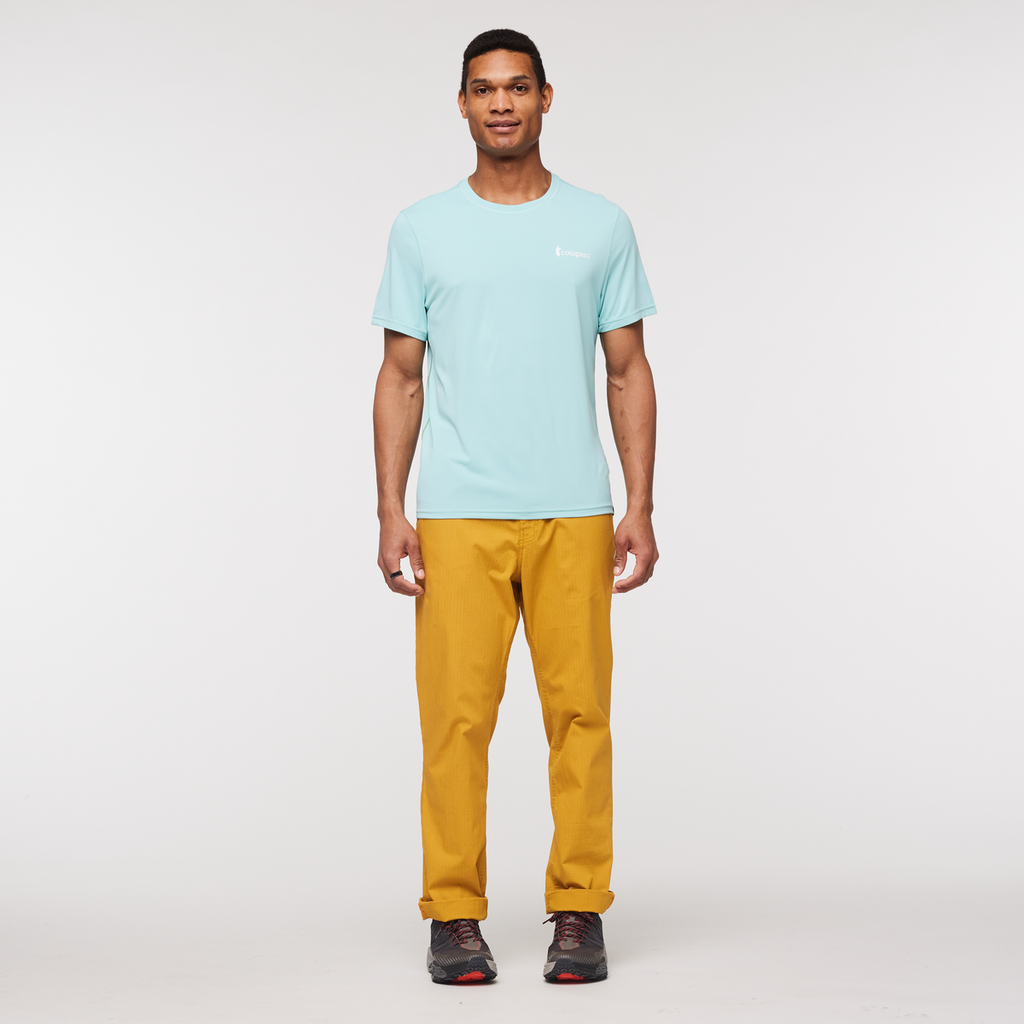 Fino Tech Tee - Men's, Sea Glass, Model Jason