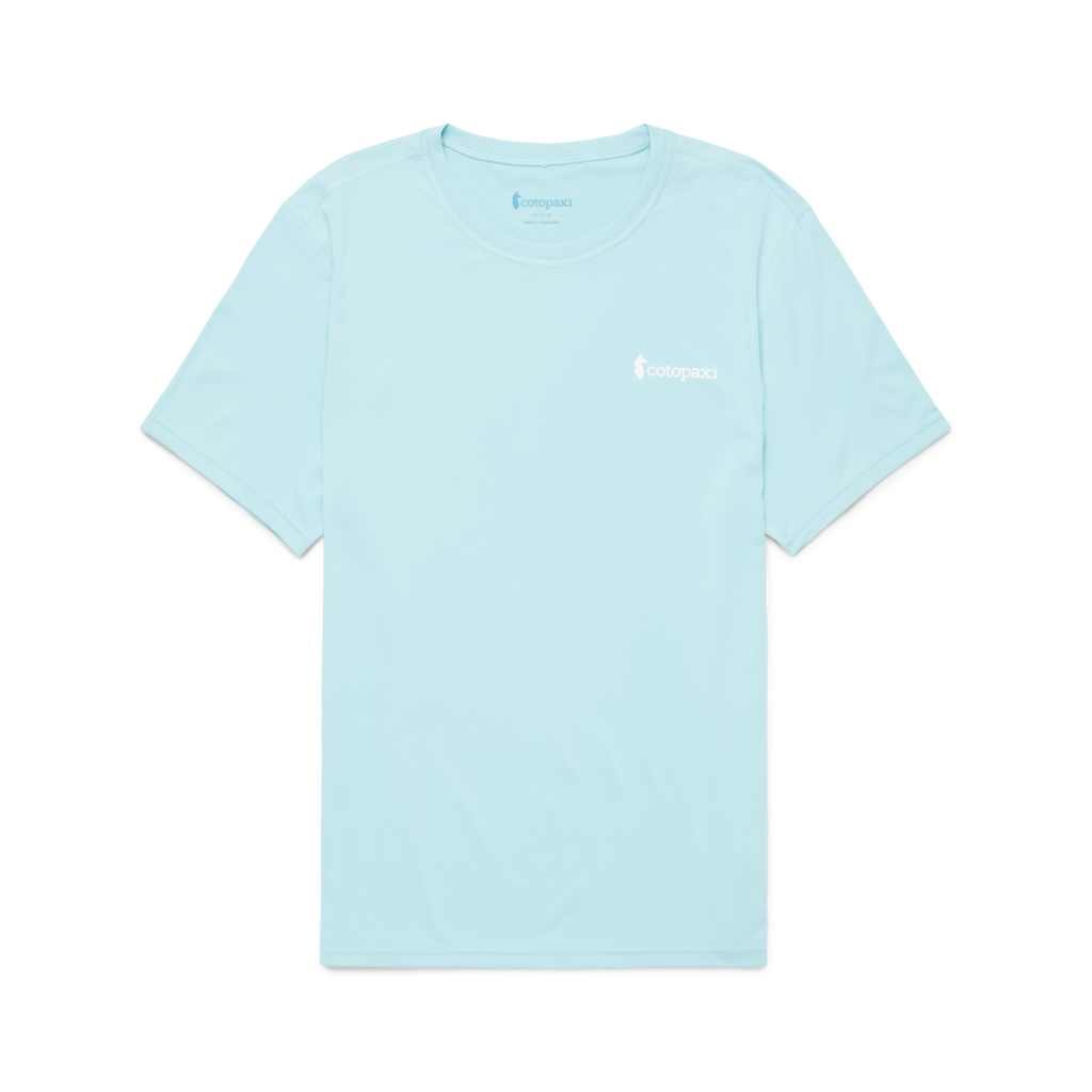 Fino Tech Tee - Men's, Sea Glass, Detail