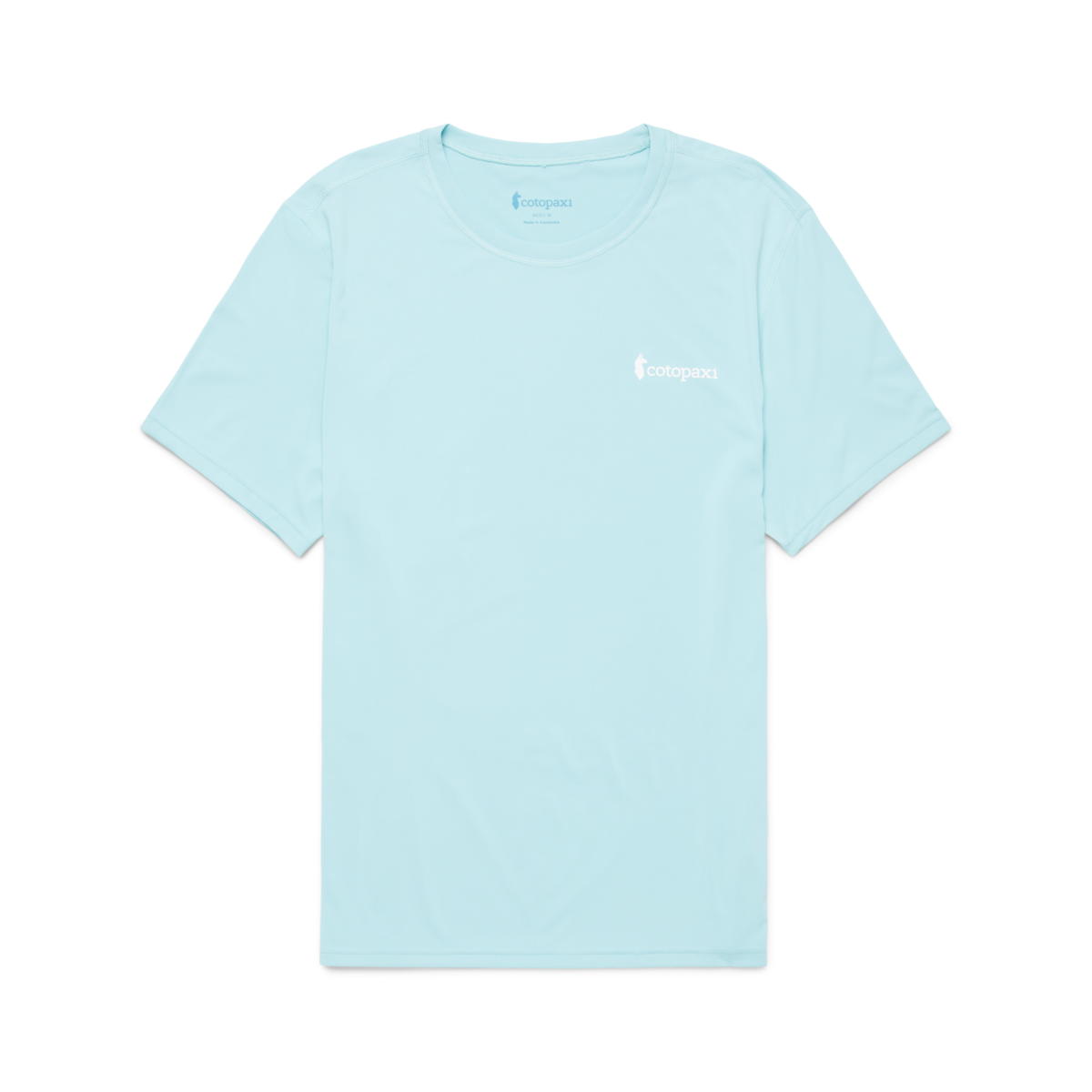 Fino Tech Tee - Men's, Sea Glass, Detail