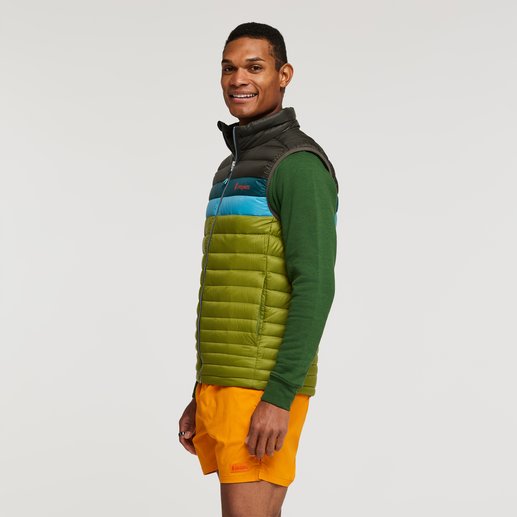 Fuego Down Vest - Men's, Iron/Cedar, Model James