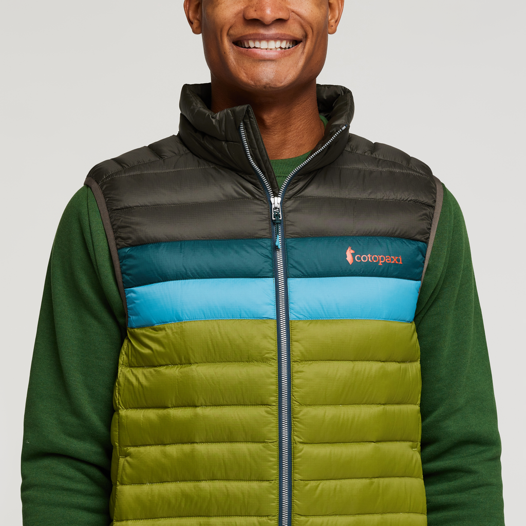 Fuego Down Vest - Men's, Iron/Cedar, Model James