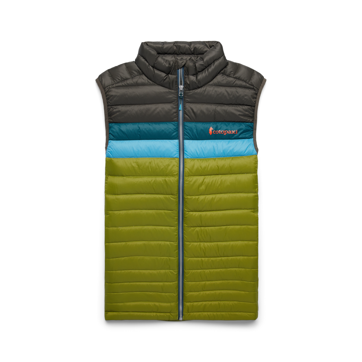 Fuego Down Vest - Men's, Iron/Cedar