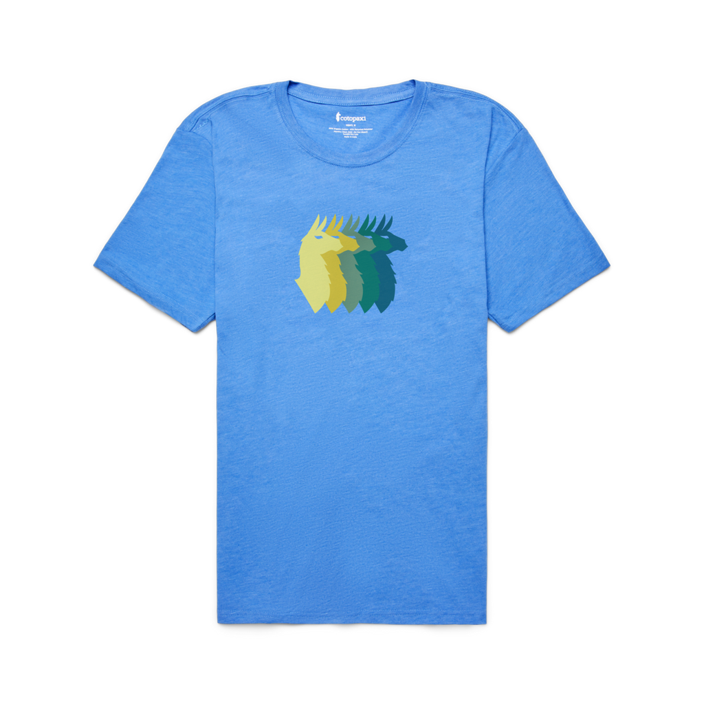 Llama Sequence Organic T-Shirt - Men's, Lupine