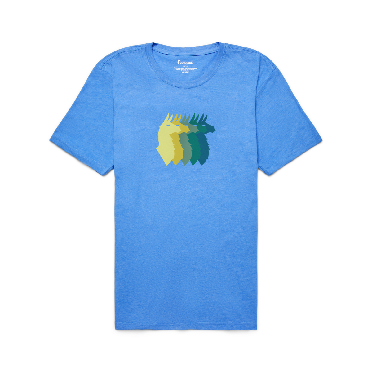 Llama Sequence Organic T-Shirt - Men's, Lupine