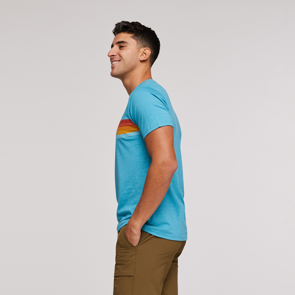 On The Horizon T-Shirt - Men's, Poolside, Model Munther