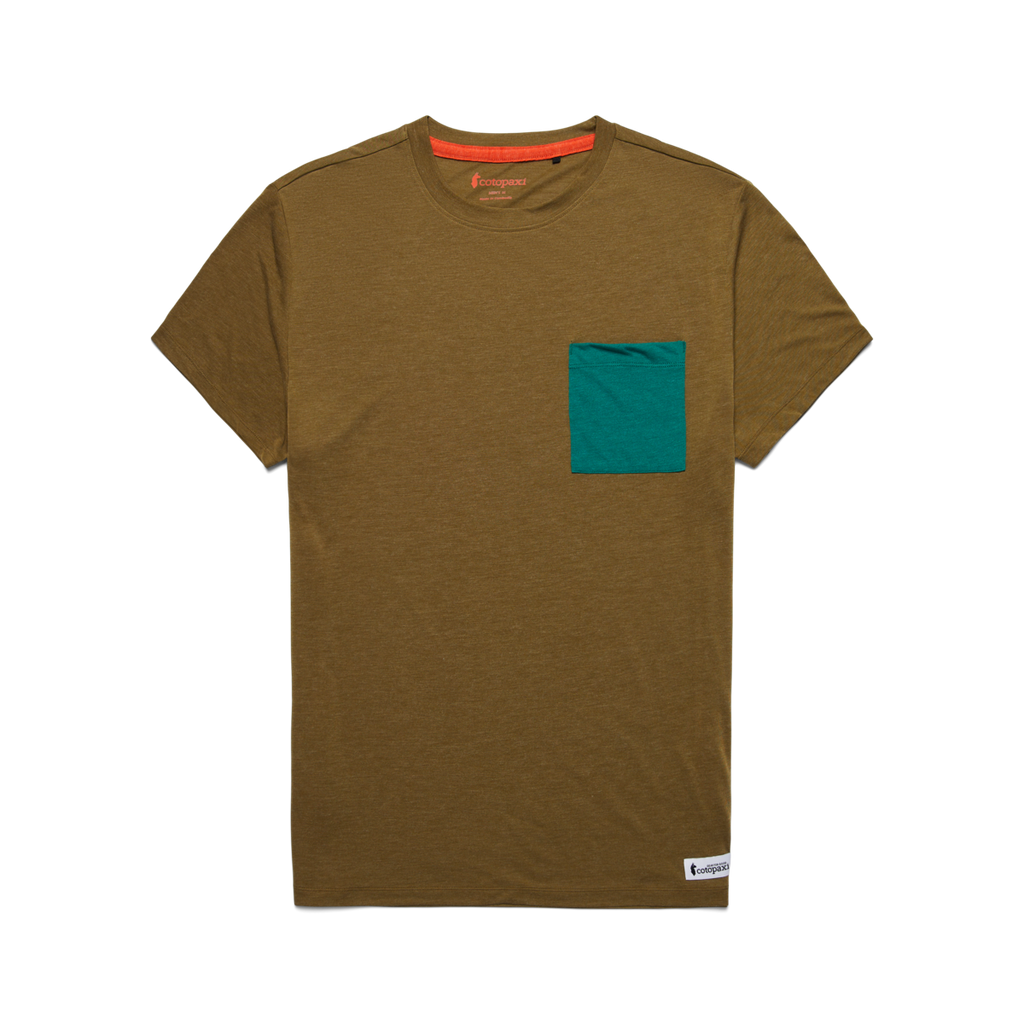 Paseo Travel Pocket T-Shirt - Men's, Oak