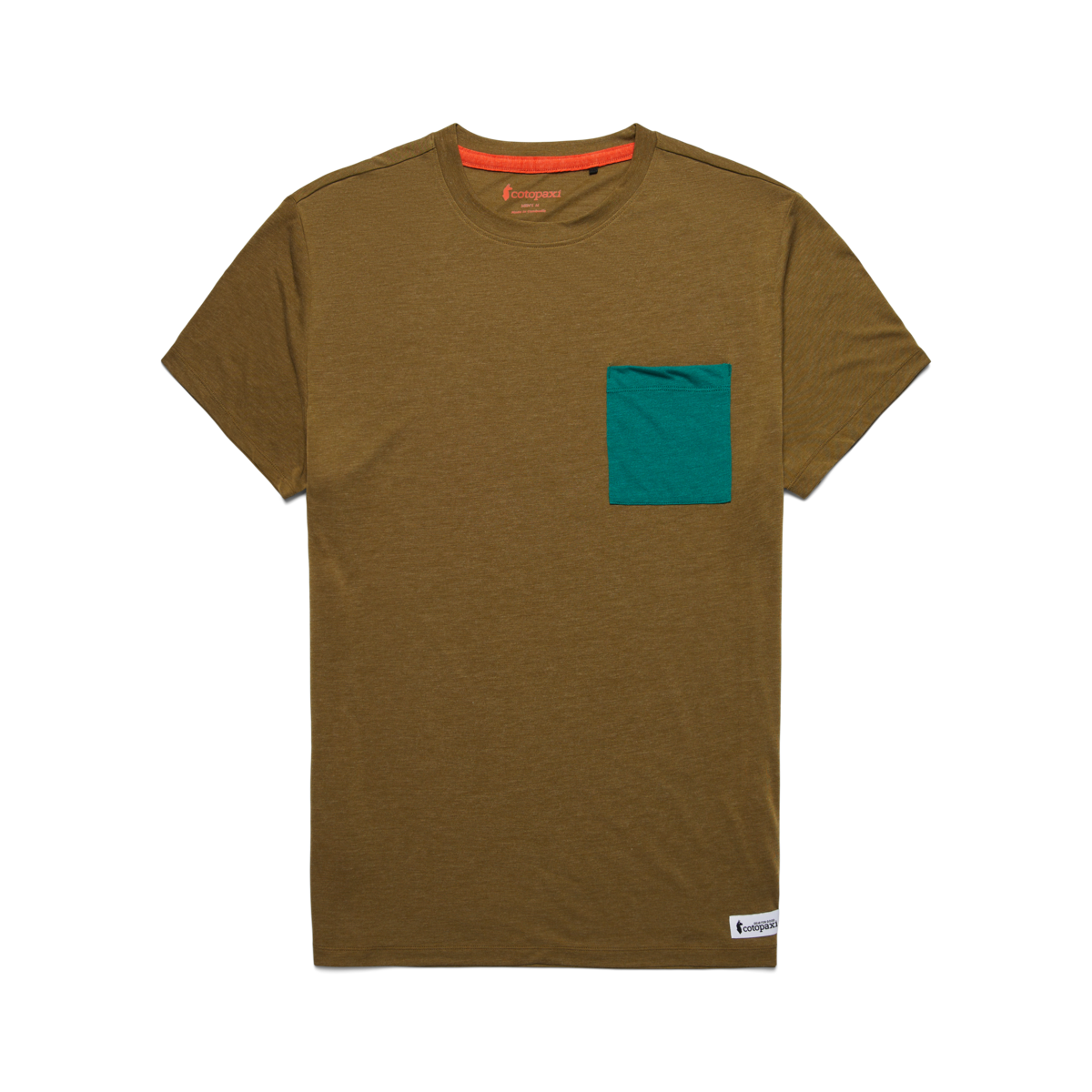 Paseo Travel Pocket T-Shirt - Men's, Oak
