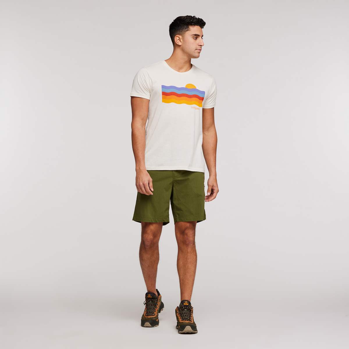 Salto Ripstop Short - Men's, Pine, Model Munther