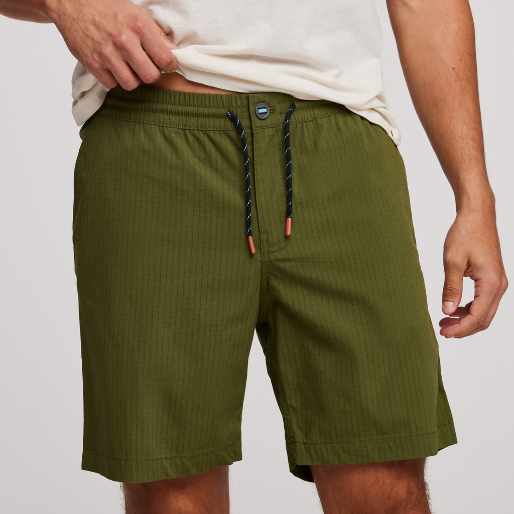 Salto Ripstop Short - Men's, Pine, Model Munther