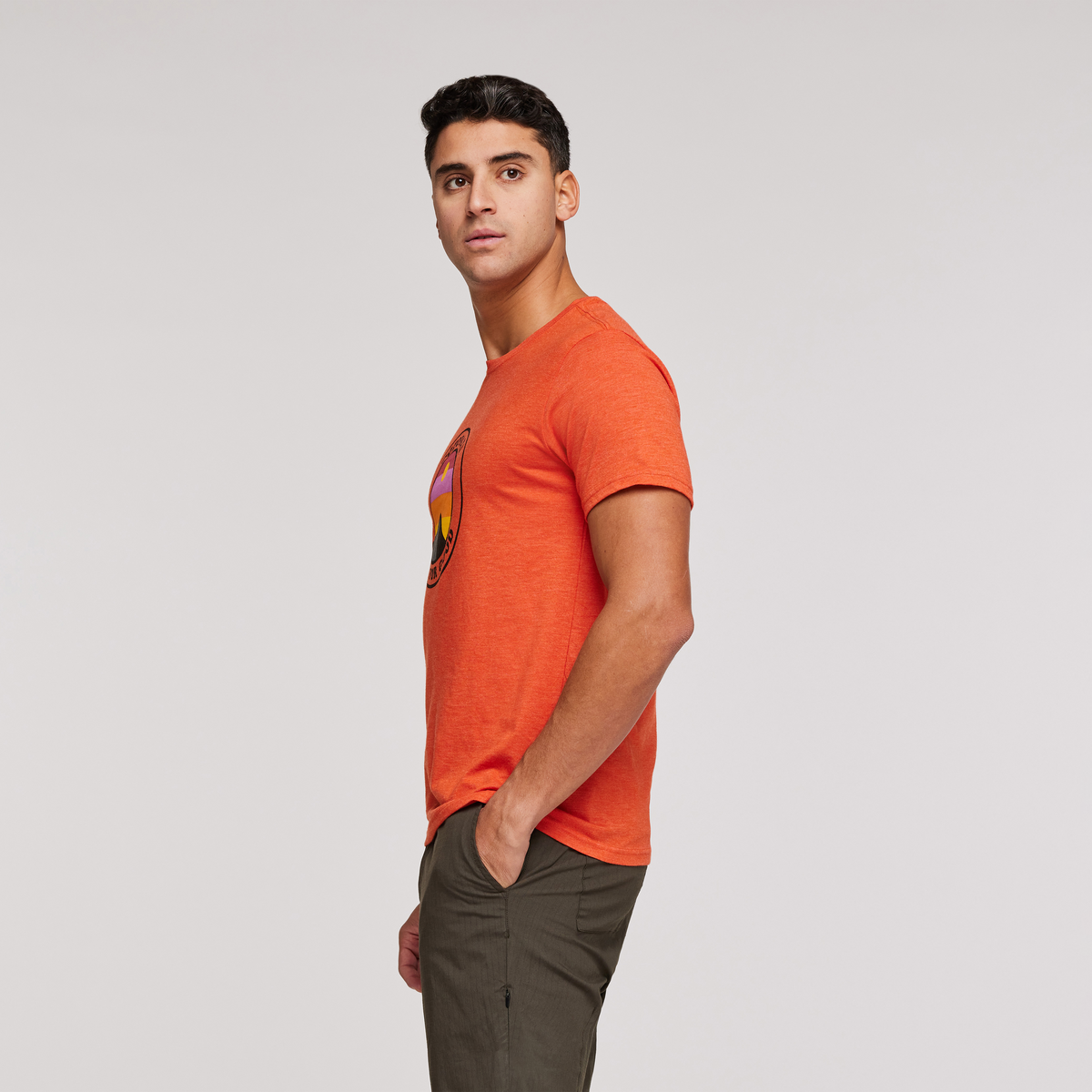Sunny Side T-Shirt - Men's, Canyon, Model Munther