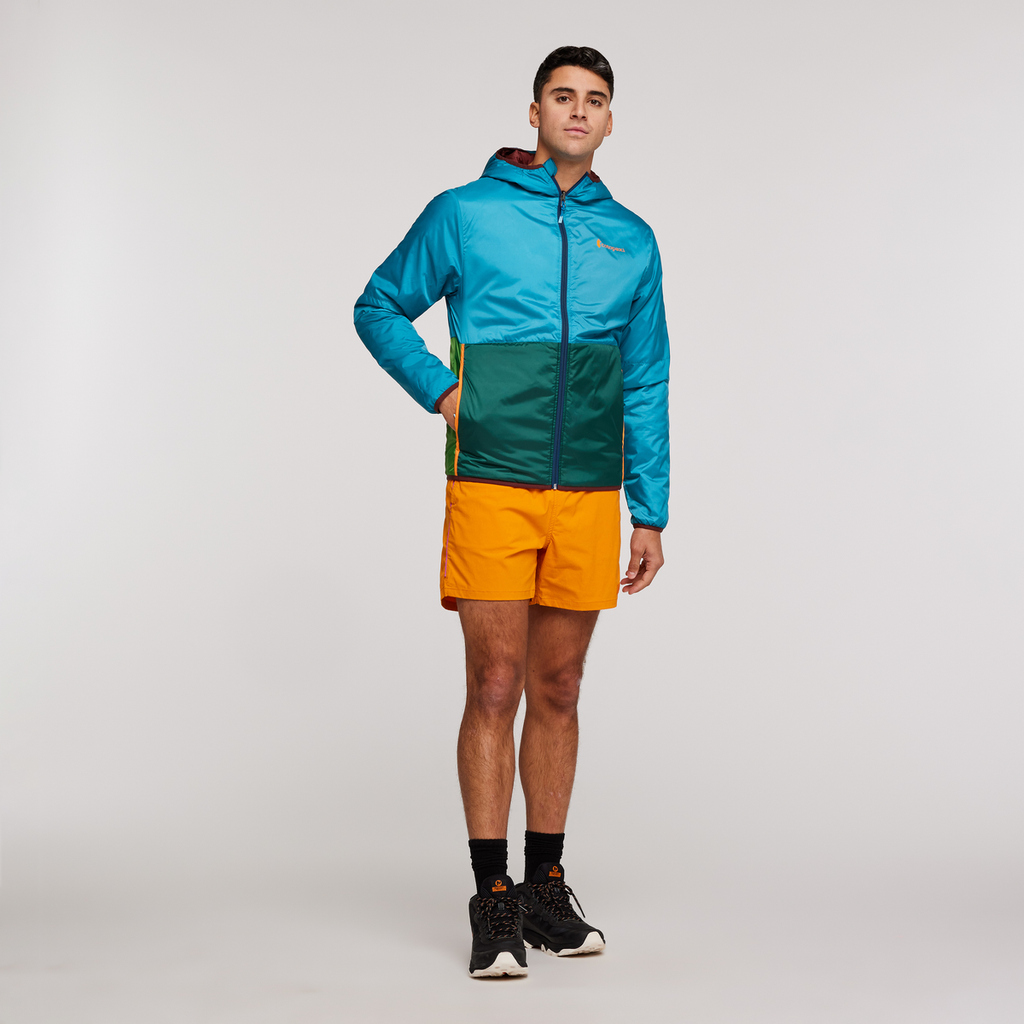 Teca Cálido Hooded Jacket - Men's, Mountain Town, Model Munther