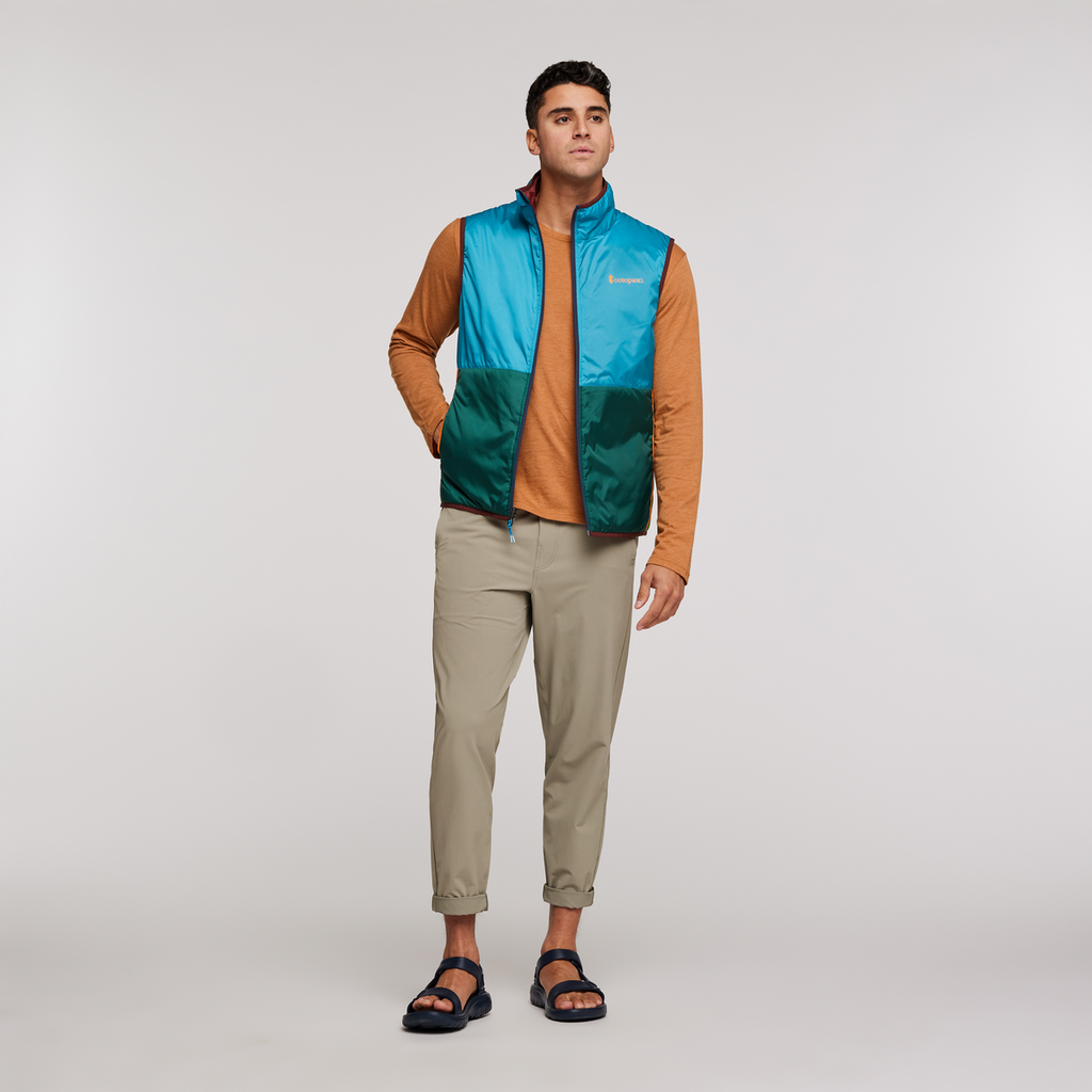 Teca Cálido Vest - Men's, Mountain Town, Model Munther
