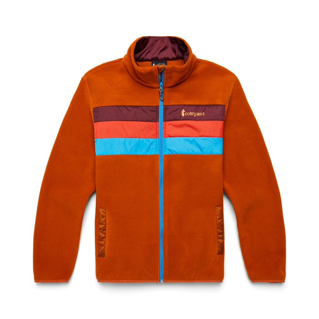 Teca Fleece Full-Zip Jacket - Men's, Fire Roasted