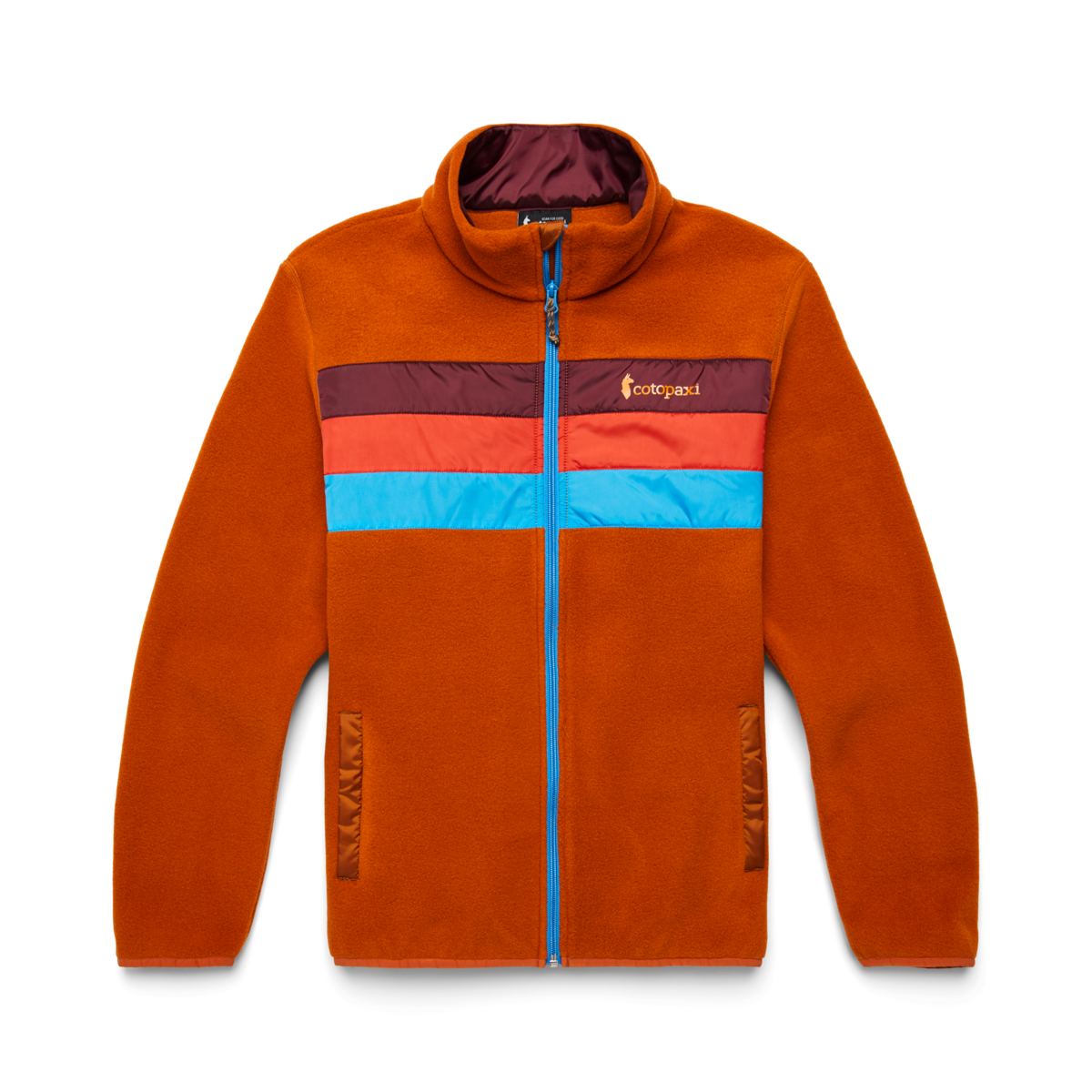 Teca Fleece Full-Zip Jacket - Men's, Fire Roasted