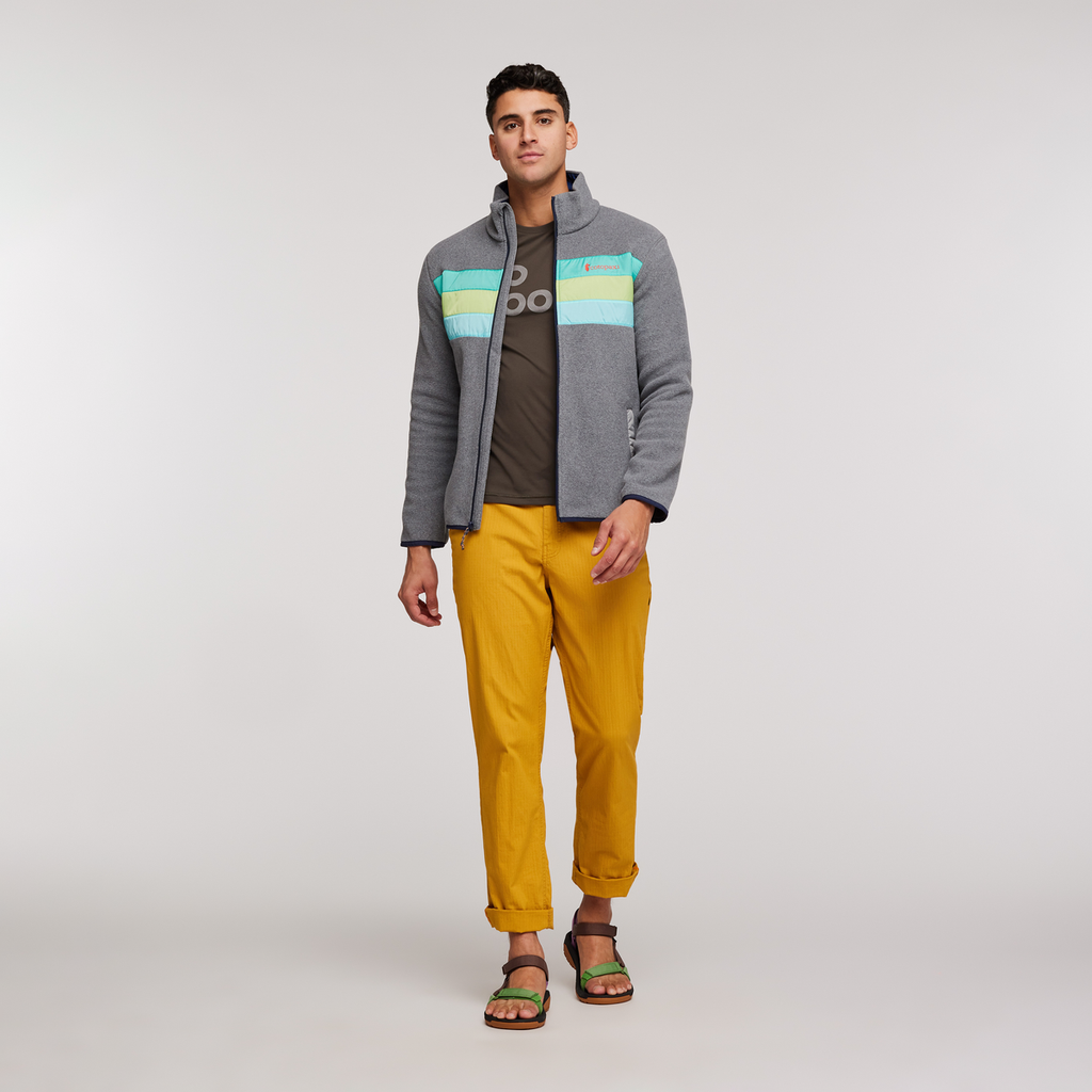 Teca Fleece Full-Zip Jacket - Men's, Vitamins, Model Munther