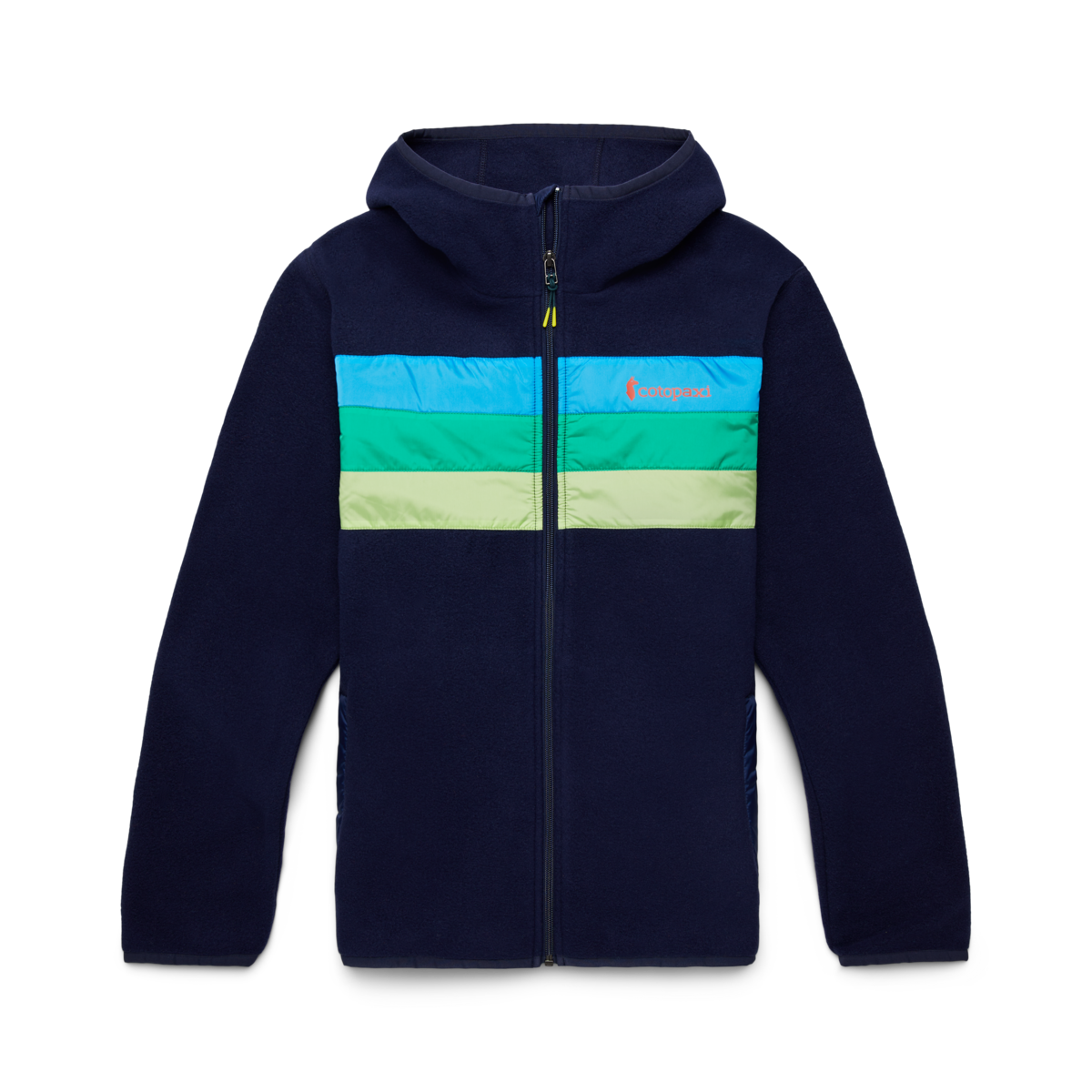 Teca Fleece Hooded Full-Zip Jacket - Men's, Ship Shape, Detail