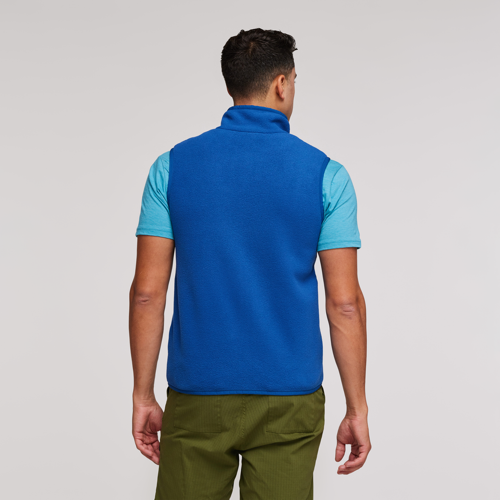 Teca Fleece Vest - Men's, Ocean Trench, Model Munther