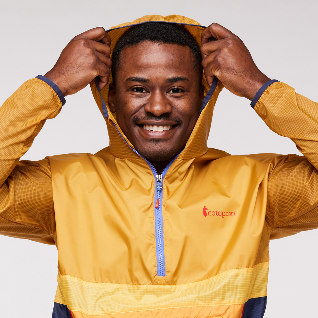 Teca Half-Zip Windbreaker - Men's, Desert Crossing, Model Jeremy