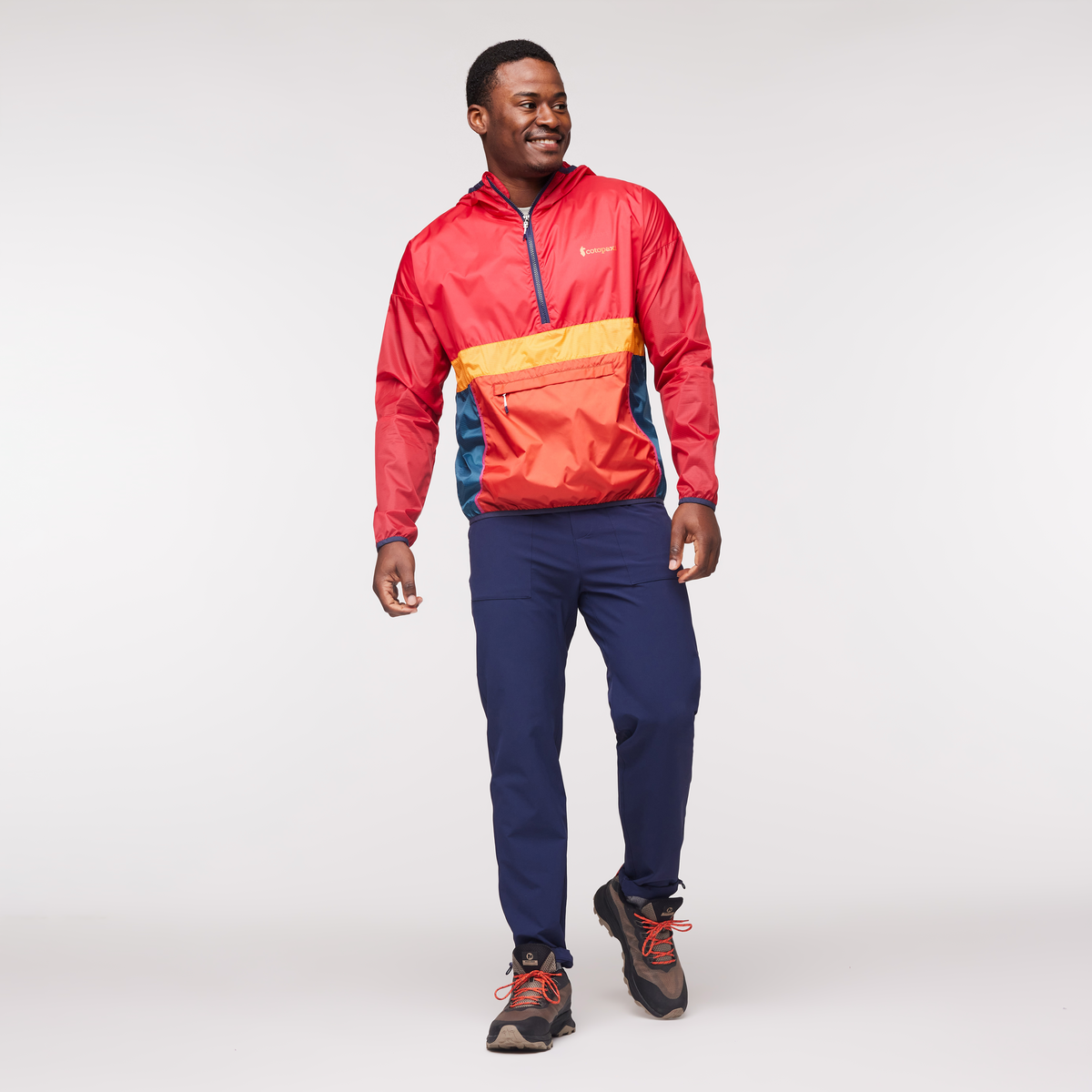 Teca Half-Zip Windbreaker - Men's, Strike Out, Model Jeremy