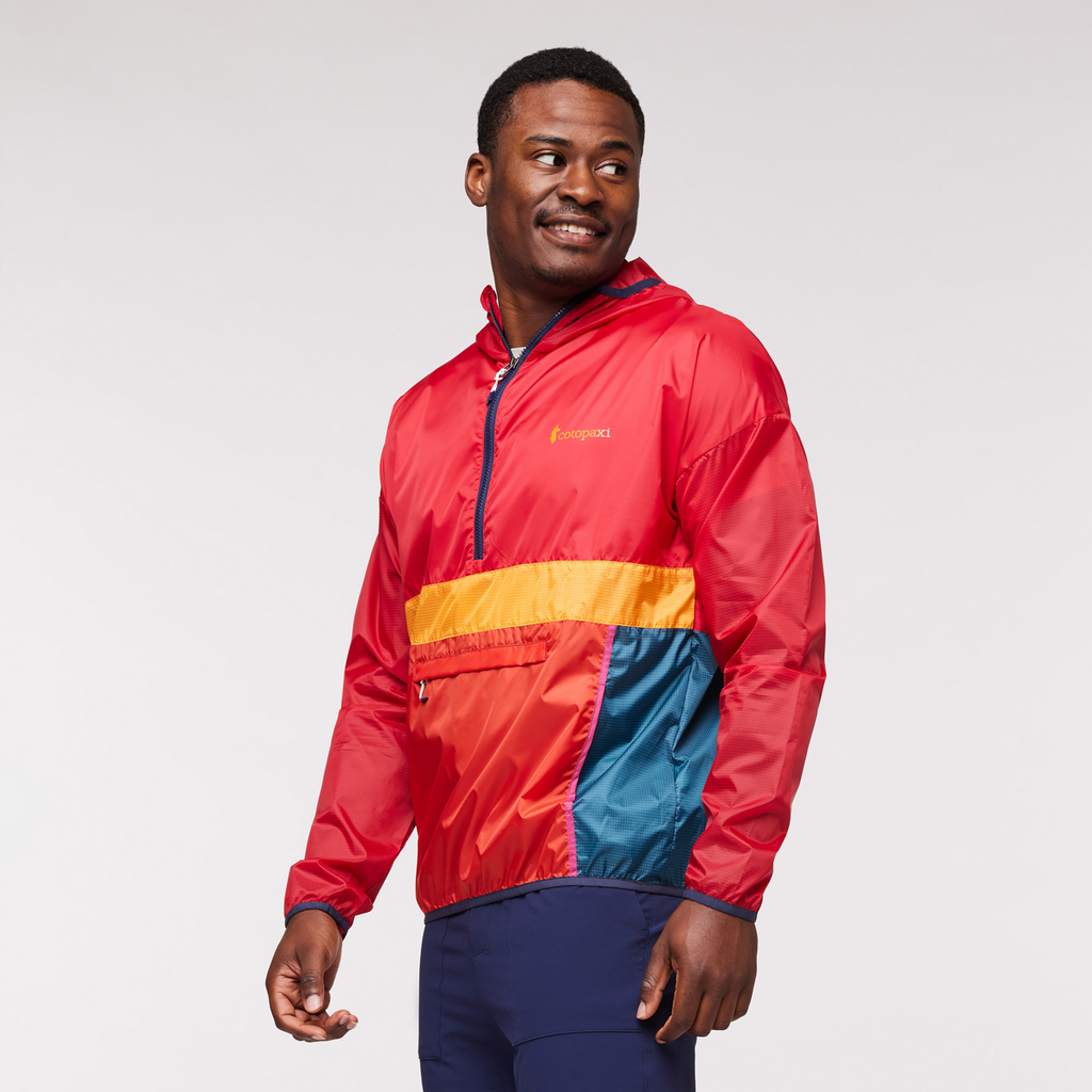 Teca Half-Zip Windbreaker - Men's, Strike Out, Model Jeremy
