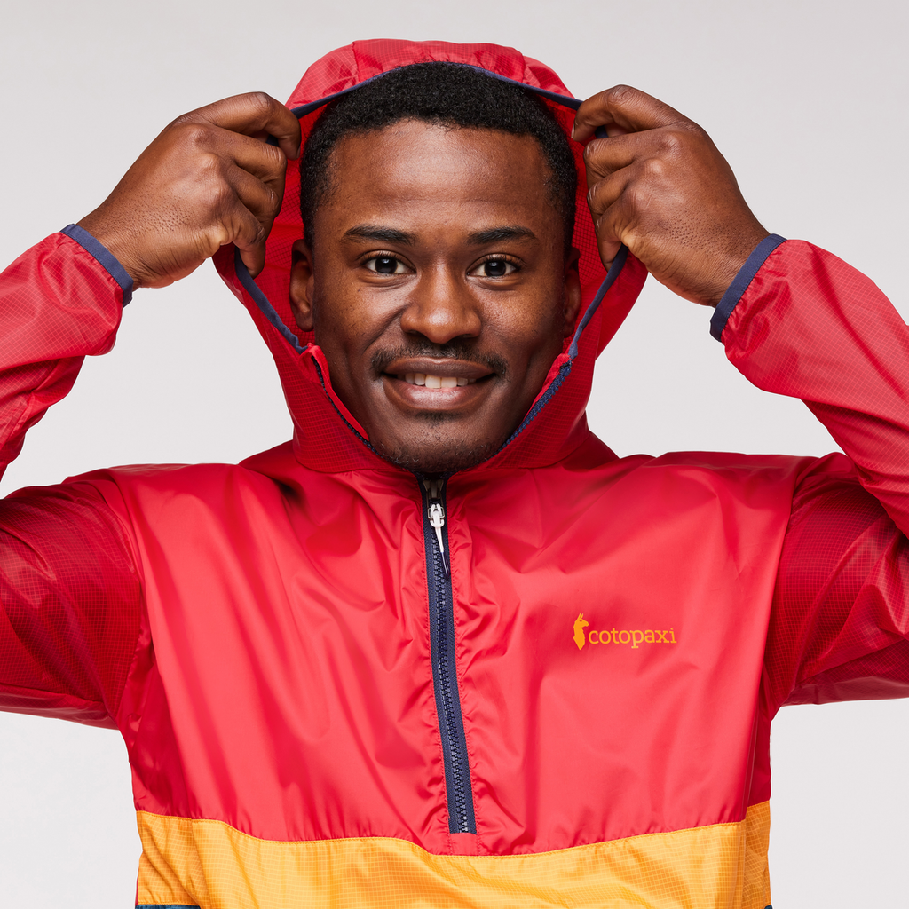 Teca Half-Zip Windbreaker - Men's, Strike Out, Model Jeremy