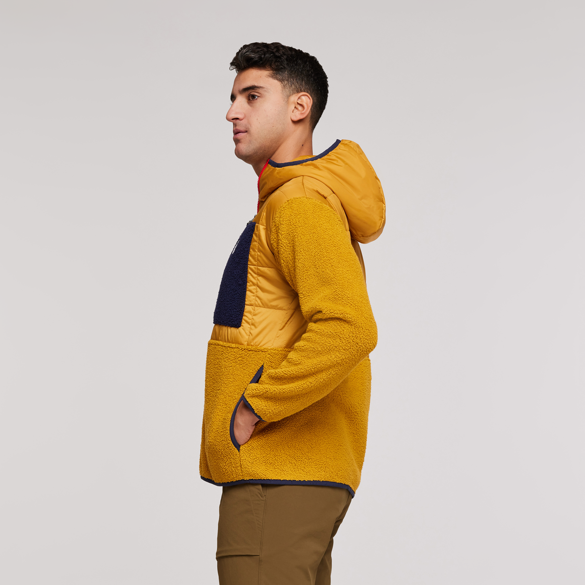 Trico Hybrid Jacket - Men's, Amber/Amber, Model Munther