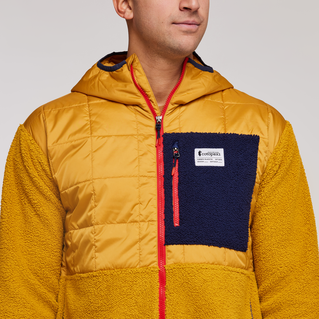 Trico Hybrid Jacket - Men's, Amber/Amber, Model Munther