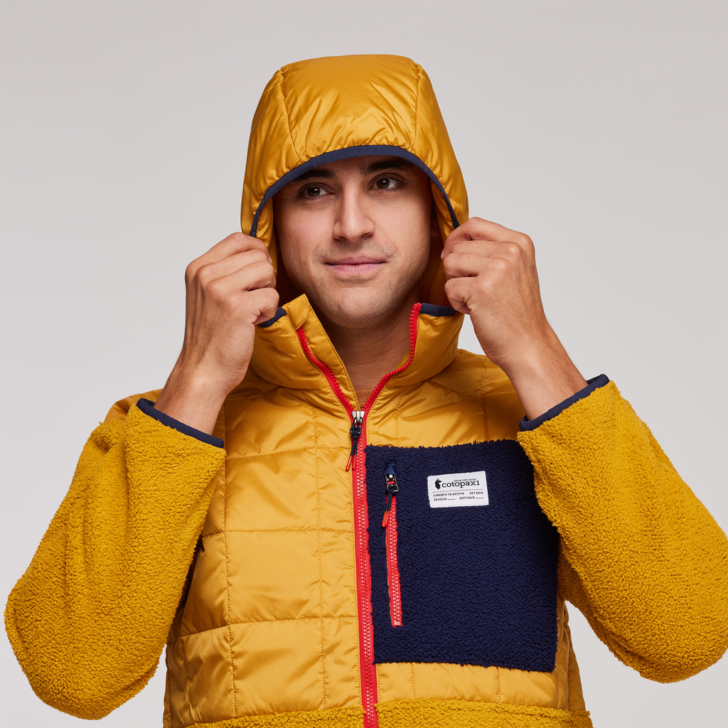 Trico Hybrid Jacket - Men's, Amber/Amber, Model Munther